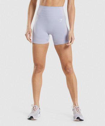 Pantalones Cortos Gymshark Vital Seamless 2.0 Mujer Azules | CO 2675LIS